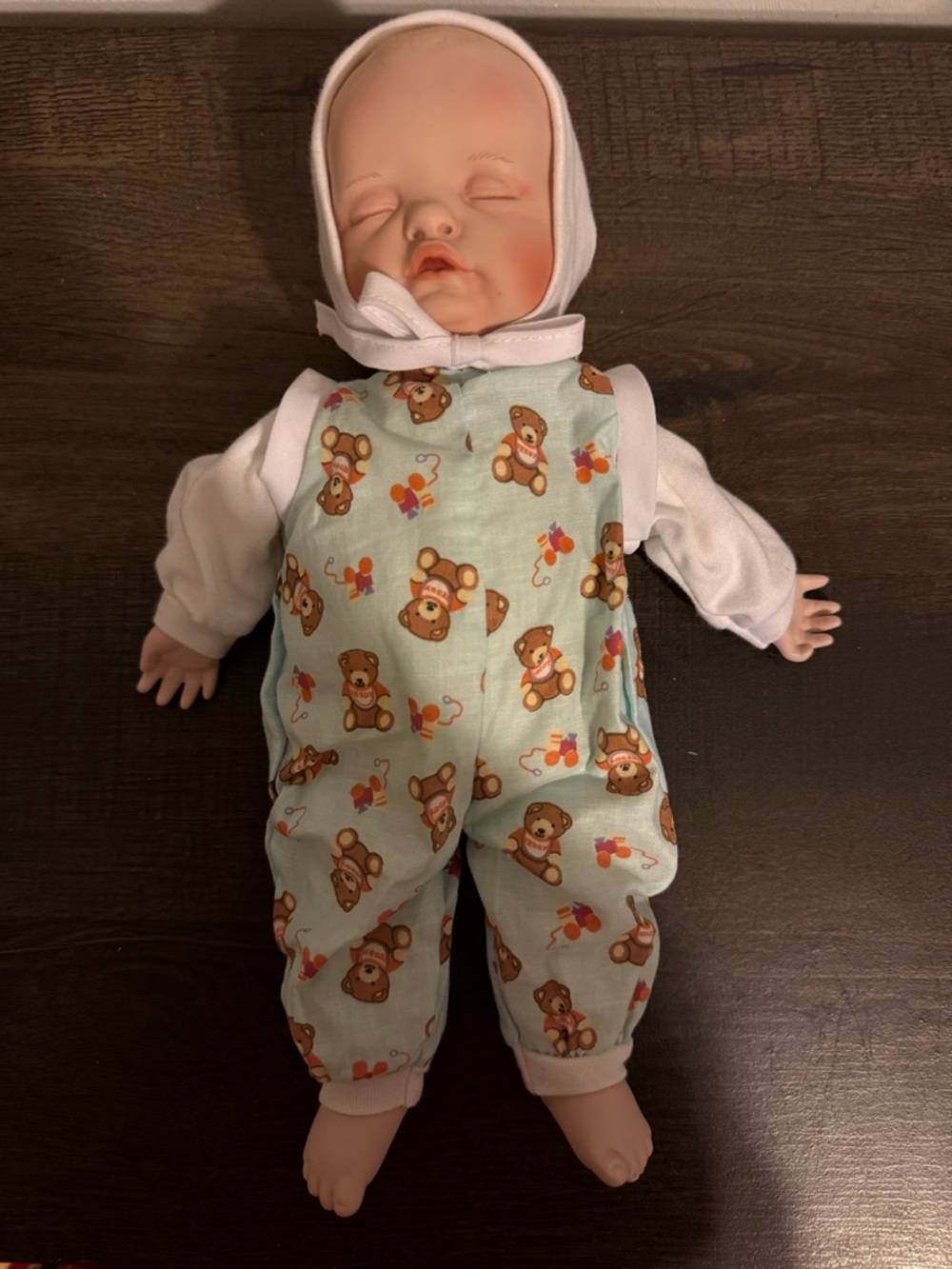1992 Ashton Drake Galleries"Teddy Bear Lullaby" By Yolanda Bello, Porcelain Doll